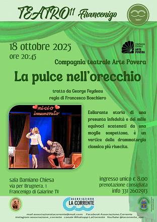 La pulce nell'orecchio teatro11 francenigo